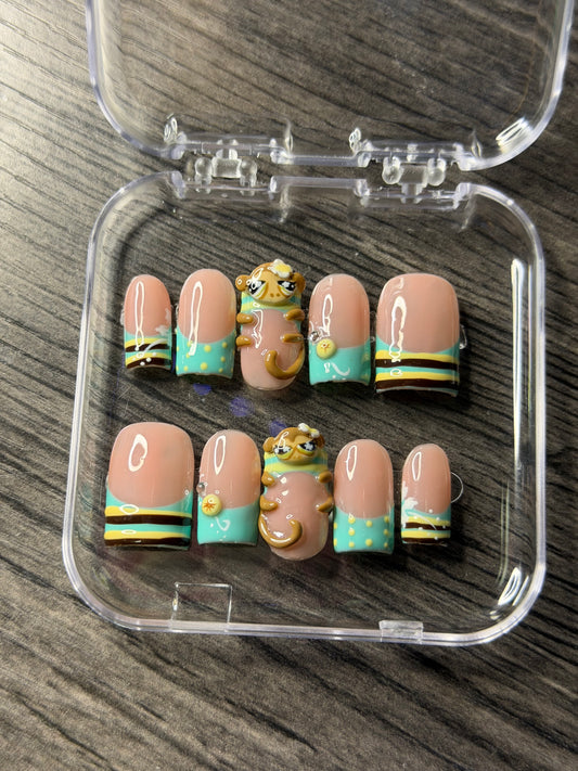 ౨ৎ lps monkey nails ౨ৎ